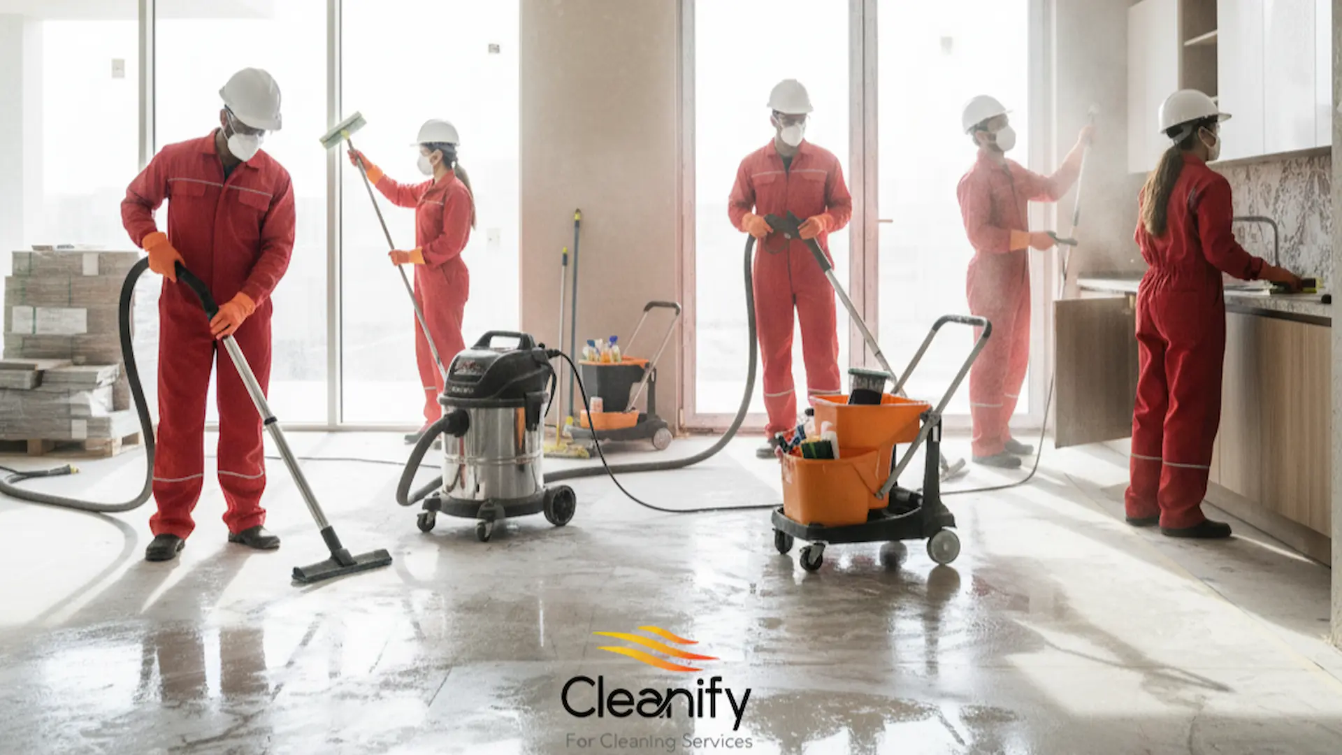 أفضل شركة تنظيف عميق ما بعد البناء في الإمارات