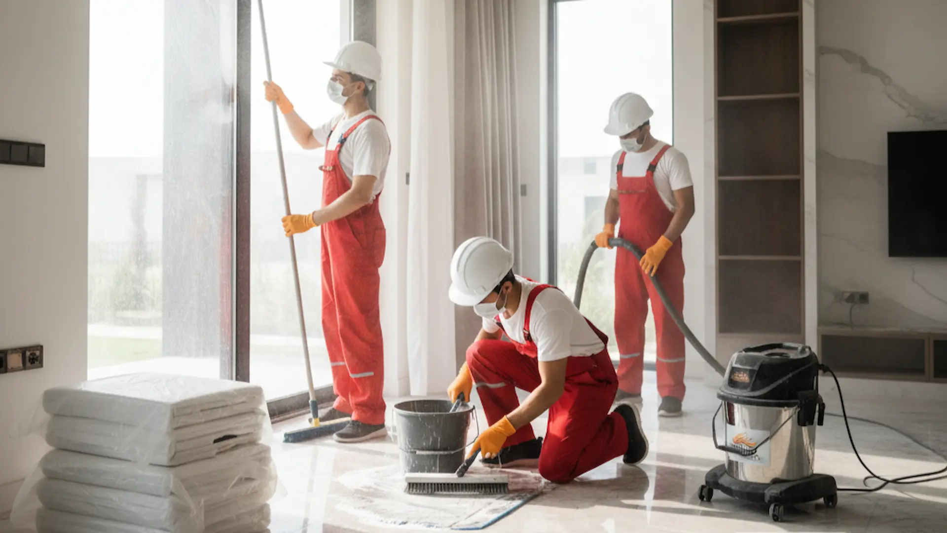 أفضل شركة تنظيف عميق ما بعد البناء