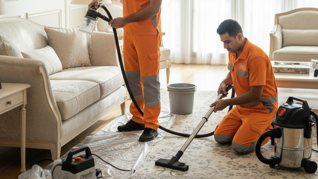 أفضل شركة تنظيف وغسيل مفروشات